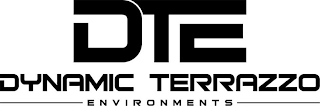 DTE DYNAMIC TERRAZZO ENVIRONMENTS logo