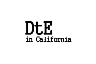 DTE IN CALIFORNIA logo