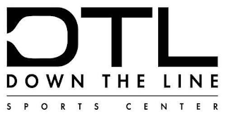 DTL DOWN THE LINE SPORTS CENTER logo