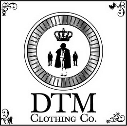 DTM CLOTHING CO. logo