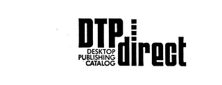 DTP DIRECT DESKTOP PUBLISHING CATALOG logo