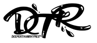 DTR DEEPER THAN RHYMES logo
