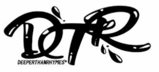 DTR DEEPERTHANRHYMES logo