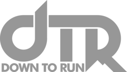 DTR DOWN TO RUN logo