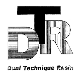 DTR DUAL TECHNIQUE RESIN logo