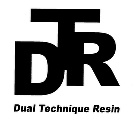 DTR DUAL TECHNIQUE RESIN logo
