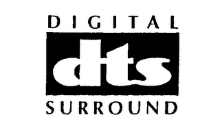 DTS DIGITAL SURROUND logo