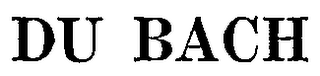 DU BACH logo