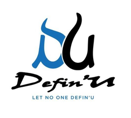 DU DEFIN'U LET NO ONE DEFIN'U logo