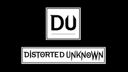 DU DISTORTED UNKNOWN logo