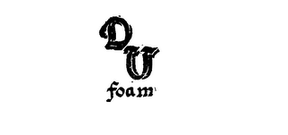 DU FOOAM logo