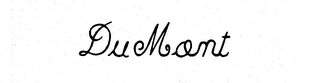 DU MONT logo