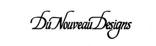 DU NOUVEAU DESIGNS logo