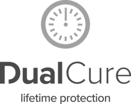 DUALCURE LIFETIME PROTECTION logo