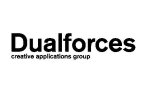 DUALFORCES CREATIVE APPLICATIONS GROUP logo