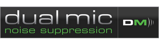 DUALMIC NOISE SUPPRESSION DM logo