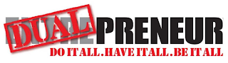 DUALPRENEUR DO IT ALL.BE IT ALL logo