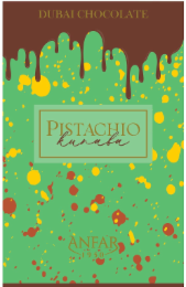DUBAI CHOCOLATE PISTACHIO KUNAFA ANFAR 1950 logo