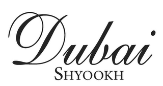 DUBAI SHYOOKH logo