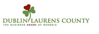 DUBLIN-LAURENS COUNTY THE BUSINESS HEART OF GEORGIA logo