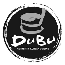 DUBU AUTHENTIC KOREAN CUISINE logo