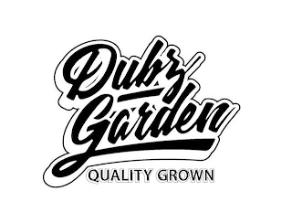 DUBZ GARDEN QUALITY GROWN logo