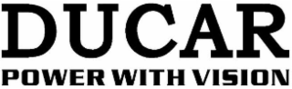 DUCAR POWER WITH VISION logo