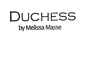 DUCHESS BY MELISSA MASSE logo