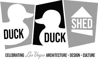 DUCK DUCK SHED CELEBRATING LAS VEGAS ARCHITECTURE DESIGN CULTURE logo