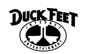 DUCK FEET INTERNET ENTERTAINMENT logo