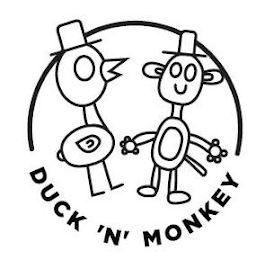 DUCK 'N' MONKEY logo
