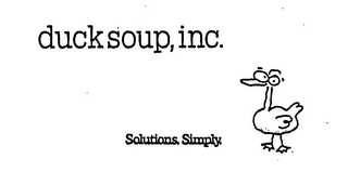 DUCK SOUP, INC. SOLUTIONS. SIMPLY. logo
