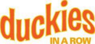 DUCKIES IN A ROW logo