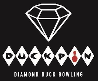 DUCKPIN DIAMOND DUCK BOWLING logo