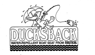 DUCKSBACK WATER-REPELLENT BOAT SEAT FROM NAUTICAL logo