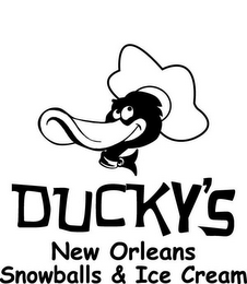 DUCKY'S NEW ORLEANS SNOWBALLS & ICE CREAM logo