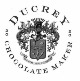 DUCREY 2020 CHOCOLATE MAKER IN LABORE HONOR ET VIRTUS logo