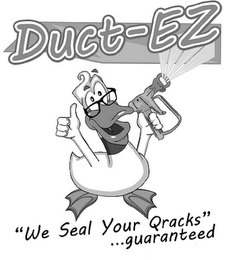DUCT-EZ "WE SEAL YOUR QRACKS ...GUARANTEED logo