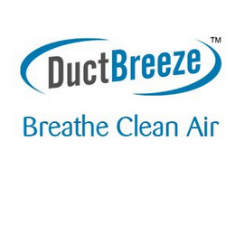 DUCTBREEZE BREATHE CLEAN AIR logo