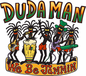 DUDAMAN WE BE JAMMIN logo