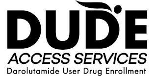 DUDE ACCESS SERVICES DAROLUTAMIDE USER DRUG ENROLLMENT logo