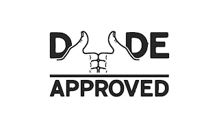 DUDE APPROVED logo