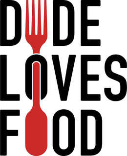 DUDE LOVES FOOD logo