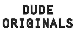 DUDE ORIGINALS logo