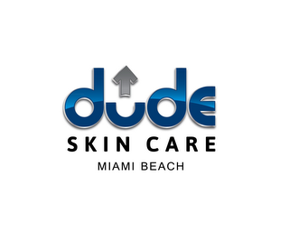 DUDE SKIN CARE MIAMI BEACH logo