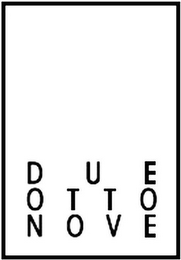 DUE OTTO NOVE logo