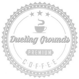 DUELING GROUNDS PREMIUM COFFEE logo