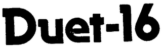 DUET-16 logo