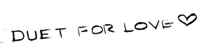 DUET FOR LOVE logo