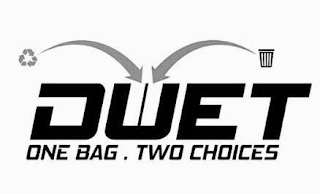 DUET ONE BAG. TWO CHOICES logo